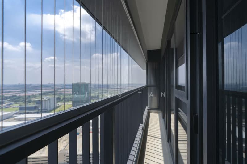 Service Residence for Rent at Setia City Residences - Vitas Tan - Balcony - PropertyGuru.com.my