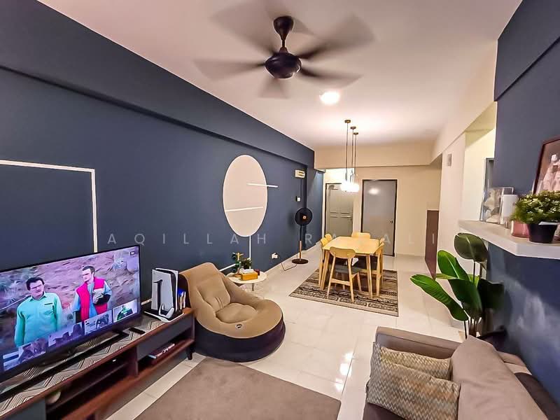 Apartment for Sale at Pangsapuri Damai - Aqillah Razali - Living Room - PropertyGuru.com.my