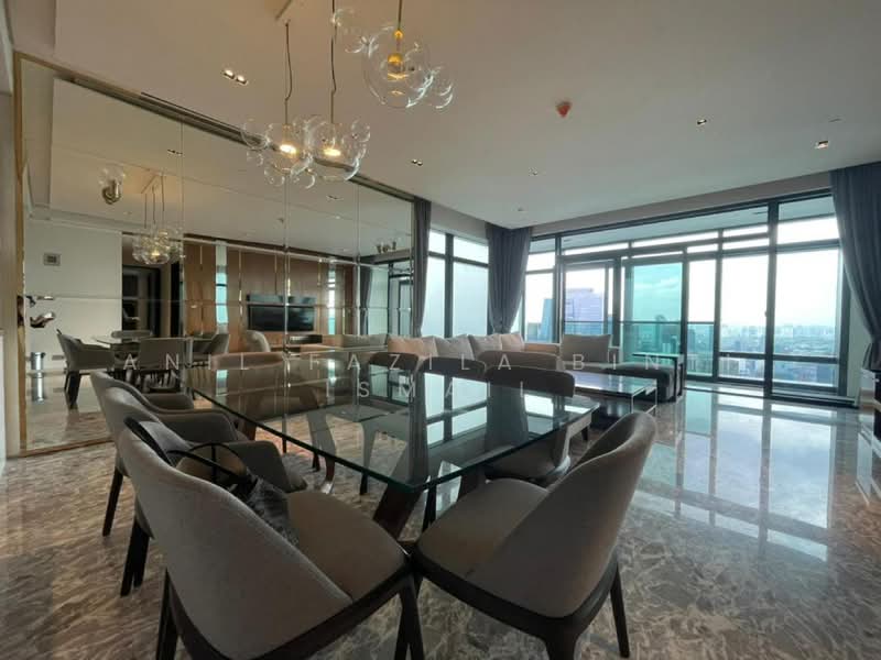 Servis Apartment untuk Dijual di Four Seasons Place - Anil Fazila Binti Ismail - Living Room - PropertyGuru.com.my