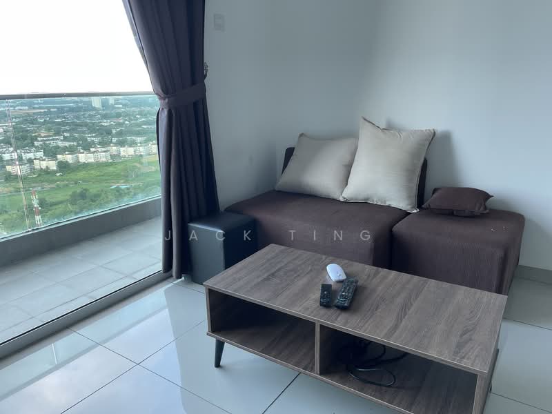 Service Residence for Rent at D'carlton (Residensi Seri Mega) - Jack Ting - Living Room - PropertyGuru.com.my