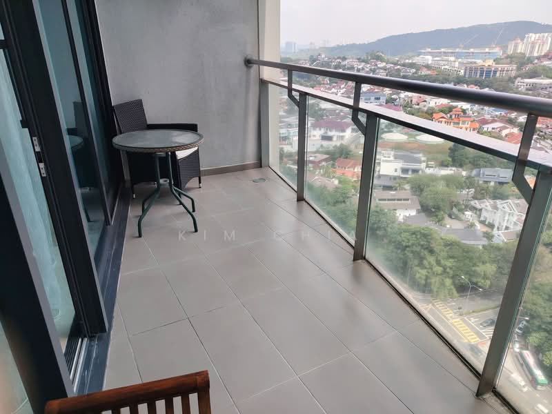 Servis Apartment untuk Disewa di Damansara City Residency (DC Residensi) - Kim Chia - Balcony - PropertyGuru.com.my