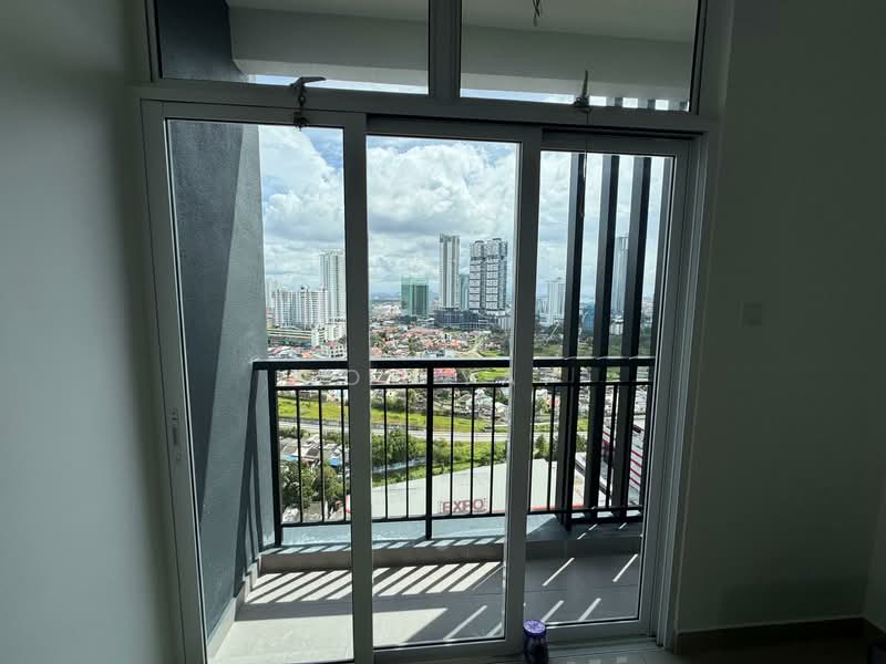 Service Residence for Rent at TRELLIS RESIDENCES - Roy Yap - Balcony - PropertyGuru.com.my