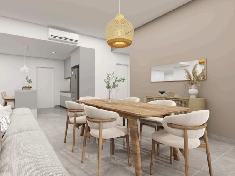 Condominium for Rent at Allevia - Chris Tee - Dining Room - PropertyGuru.com.my