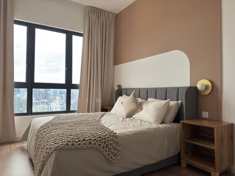 Service Residence for Rent at Sunway Belfield - Kim Ling - Master Bedroom - PropertyGuru.com.my