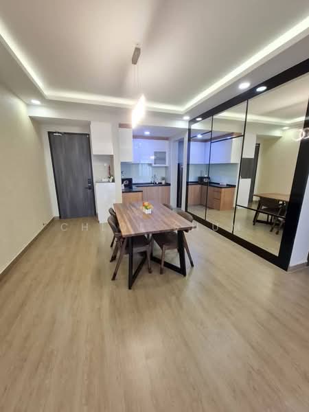 Servis Apartment untuk Disewa di D'Secret Garden (Pangsapuri Kempas Indah) - Chloe Shum - Dining Room - PropertyGuru.com.my