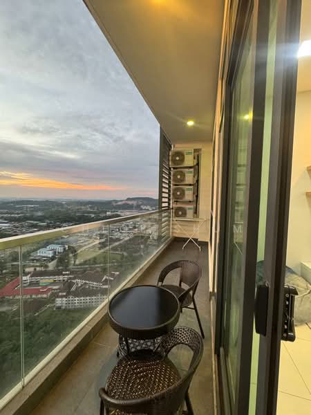 Servis Apartment untuk Disewa di Green Haven - Chloe Shum - Balcony - PropertyGuru.com.my