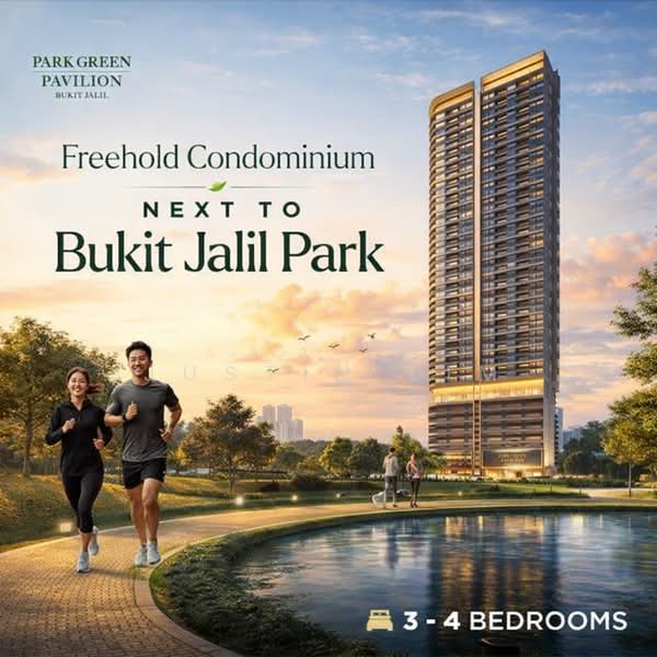 Park Green Pavilion Bukit Jalil untuk Untuk Dijual - RM 1,280,000, Apr 2026 - Scenic Park & Lakeside Living - PropertyGuru.com.my
