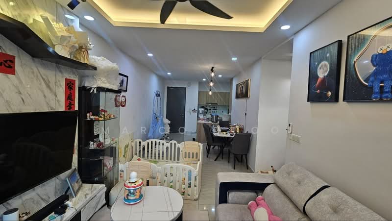 Meridin Bayvue @ Sierra Perdana untuk Untuk Dijual - RM 418,000, Apr 2026 - Living Room - PropertyGuru.com.my