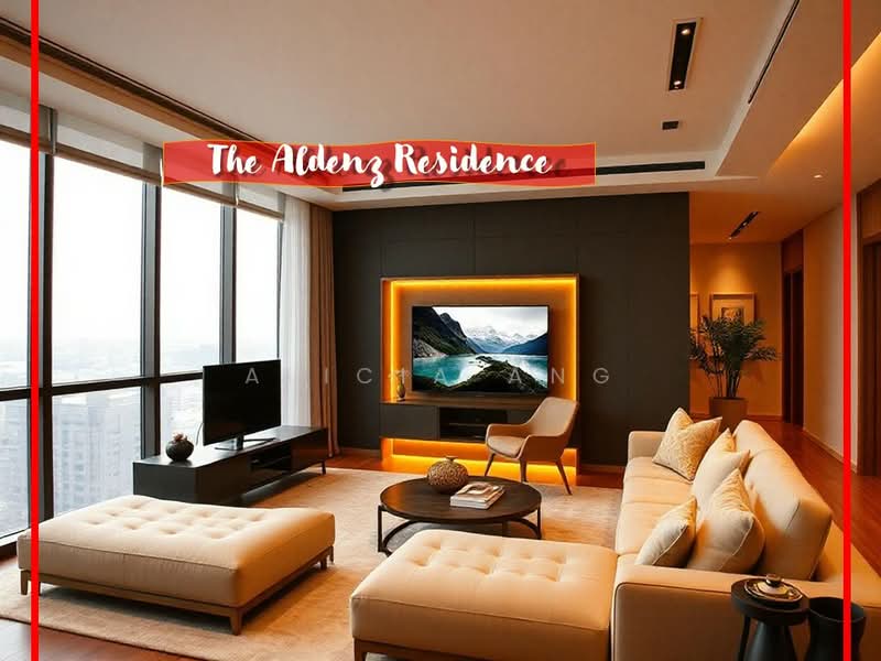 The Aldenz untuk Untuk Dijual - RM 548,000, Apr 2026 - Living Room - PropertyGuru.com.my