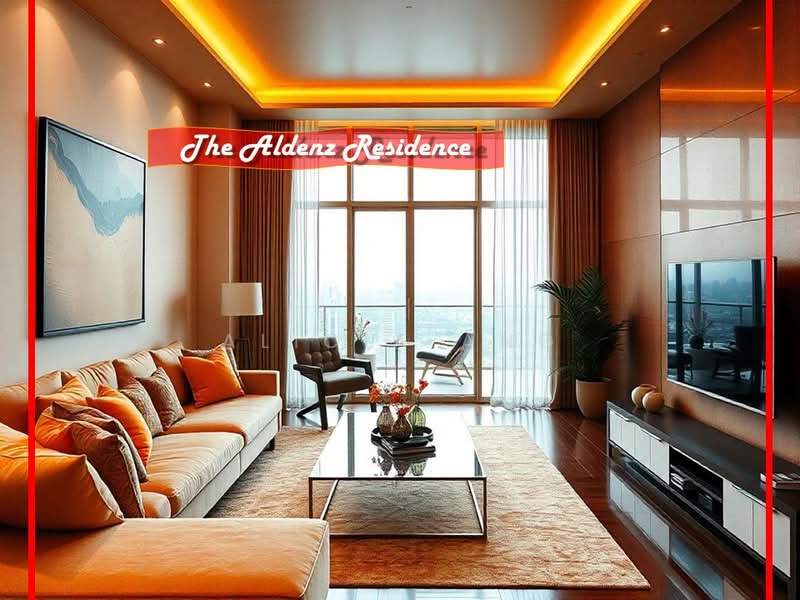 The Aldenz untuk Untuk Dijual - RM 548,000, Apr 2026 - Living Room - PropertyGuru.com.my