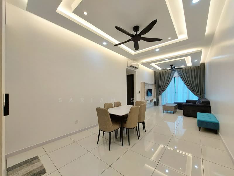 Kondominium untuk Disewa di The Valley Residences @ SkySierra - Sariah Saad - Living Room - PropertyGuru.com.my