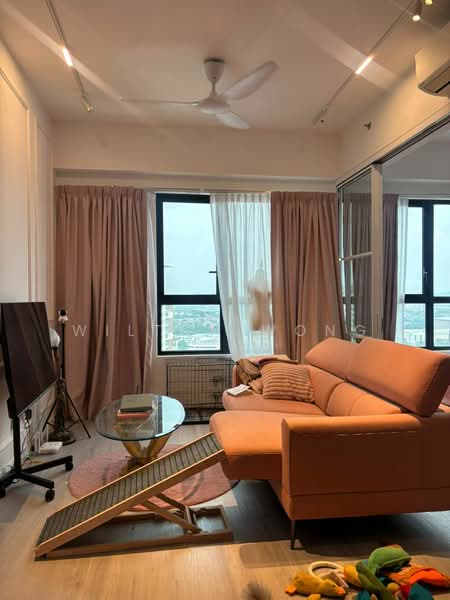 Servis Apartment untuk Disewa di SouthPlace Residences @ Tropicana Metropark - Wilton Wong - Living Room - PropertyGuru.com.my
