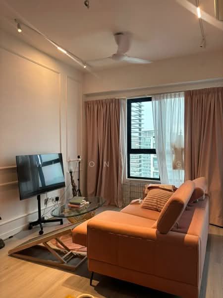 Servis Apartment untuk Disewa di SouthPlace Residences @ Tropicana Metropark - Wilton Wong - Living Room - PropertyGuru.com.my