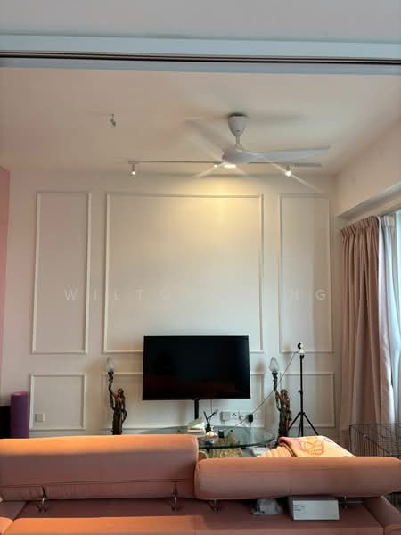Servis Apartment untuk Disewa di SouthPlace Residences @ Tropicana Metropark - Wilton Wong - Living Room - PropertyGuru.com.my