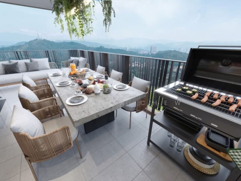 Service Residence for Sale at TRX Residences - Rebecca Chew - Balcony - PropertyGuru.com.my