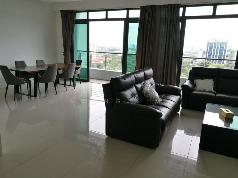 Service Residence for Rent at Tropicana Avenue - Soung Lim - Living Room - PropertyGuru.com.my
