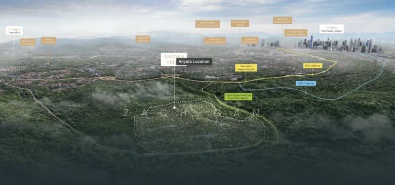 Untuk Dijual - Anyara Hills Banjaran Titiwangsa Semenyih
