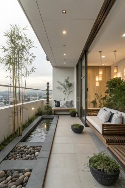 Mont Kiara Mont Kiara Duplex Double Story Condo Foreigner can buy Completion Soon Fully Furnished untuk Untuk Dijual - RM 550,000, Apr 2026 - Balcony - PropertyGuru.com.my