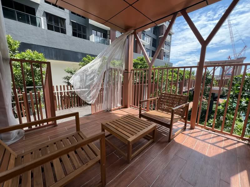 Service Residence for Rent at Trion 2 @ KL - Kelvin Pong - Balcony - PropertyGuru.com.my