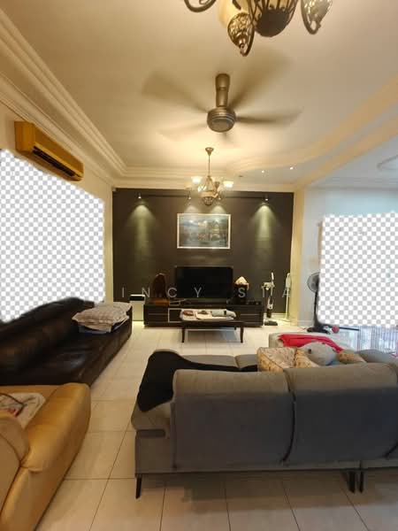 Taman Pelangi Indah Corner Terrace untuk Untuk Dijual - RM 1,300,000, Apr 2026 - Living Room - PropertyGuru.com.my