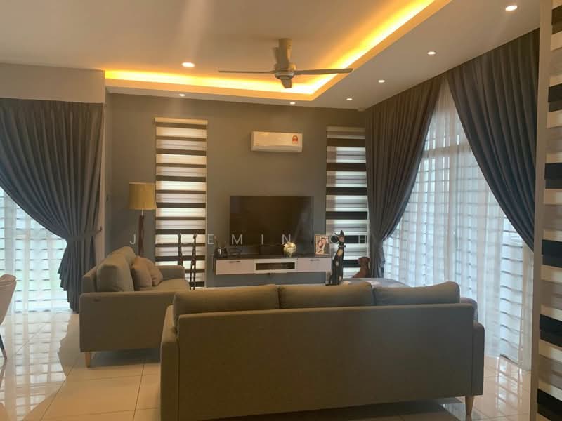 Semi-Detached House for Rent in Areca Rimbunan (Kepong) - Jasemin Chia - Living Room - PropertyGuru.com.my