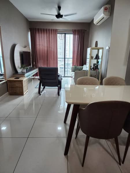 Service Residence for Sale at KL Traders Square - Gilbert Hor - Living Room - PropertyGuru.com.my