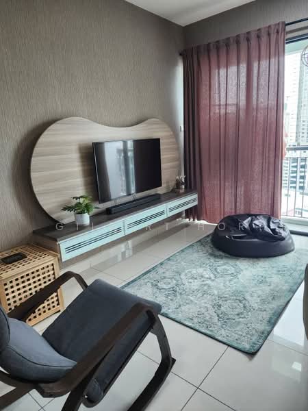 Service Residence for Sale at KL Traders Square - Gilbert Hor - Living Room - PropertyGuru.com.my