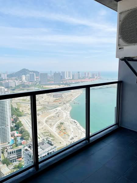 Servis Apartment untuk Dijual di Marriott Residence @ Gurney - Allen Yeoh - Balcony - PropertyGuru.com.my