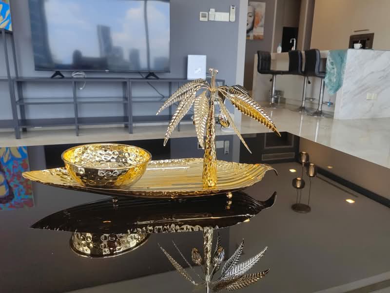 Service Residence for Rent at Pavilion Residences - Tom Teh - Living Room - PropertyGuru.com.my