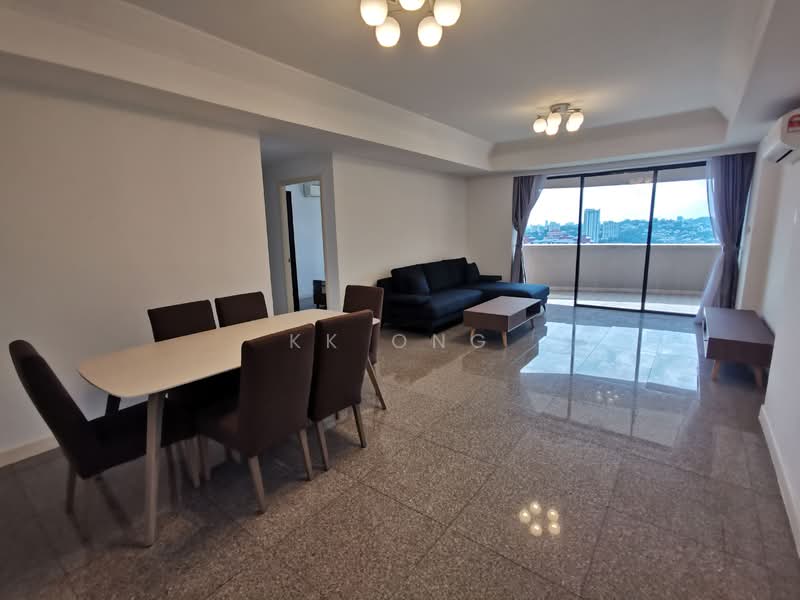 Condominium for Rent at Sri Tiara Residences - KK Ong - Living Room - PropertyGuru.com.my