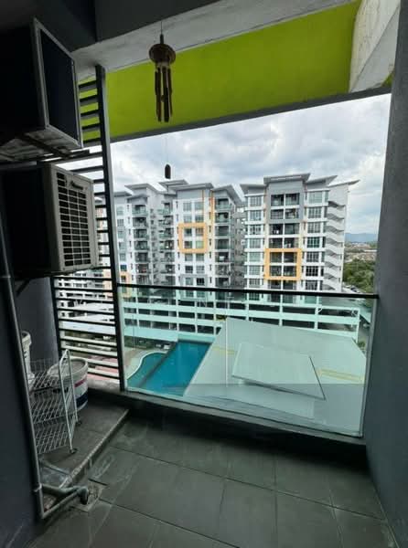 Condominium for Rent at Mahkota Garden - Vincent Lee - Balcony - PropertyGuru.com.my