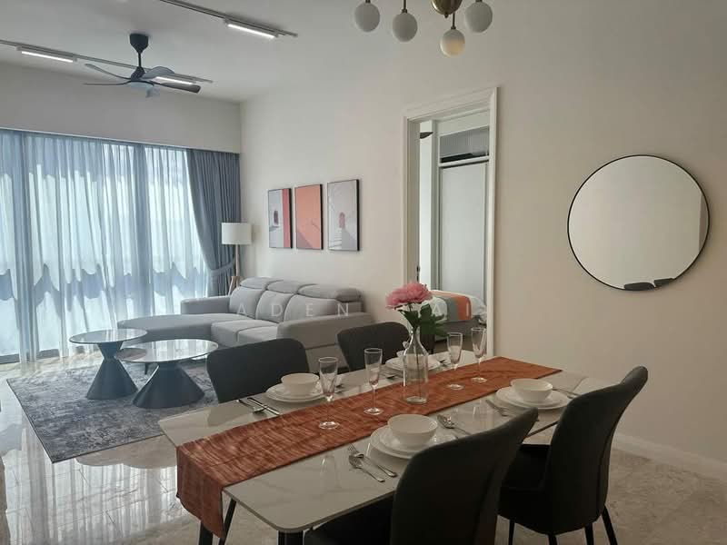 Service Residence for Rent at TRX Residences - Aden Tai - Living Room - PropertyGuru.com.my