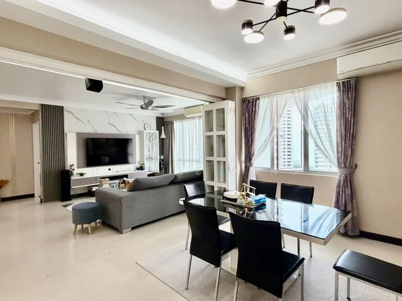 Condominium for Sale at Straits Regency - Giselle Wong - Living Room - PropertyGuru.com.my