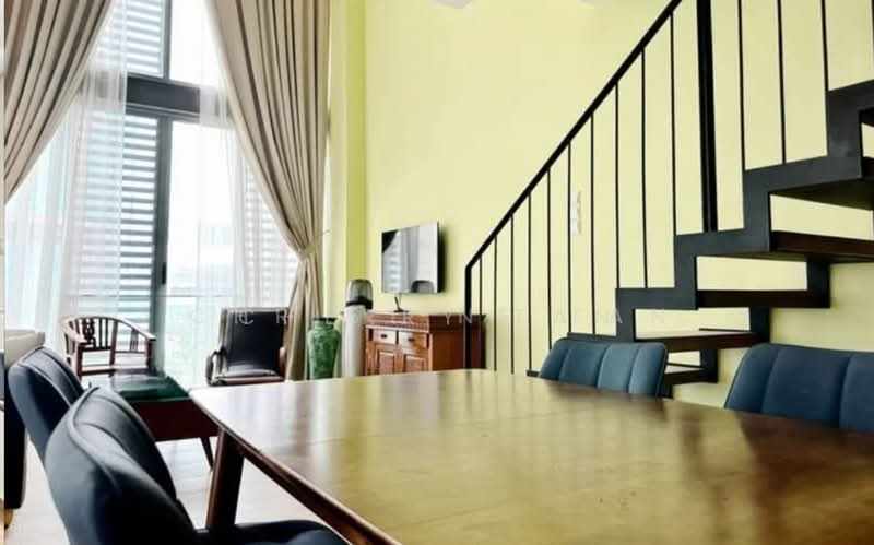 Servis Apartment untuk Disewa di Centrio Pantai Hillpark - Cherry Tan - Living Room - PropertyGuru.com.my