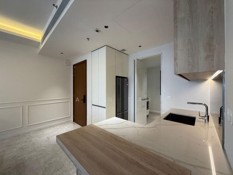 Service Residence for Rent at TRX Residences - Aden Tai - Kitchen - PropertyGuru.com.my