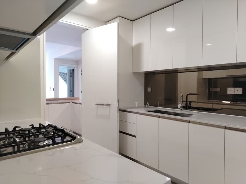 Service Residence for Rent at TRX Residences - Aden Tai - Kitchen - PropertyGuru.com.my
