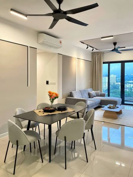 Service Residence for Rent at Sunway Belfield - Rony Yeo - Living Room - PropertyGuru.com.my