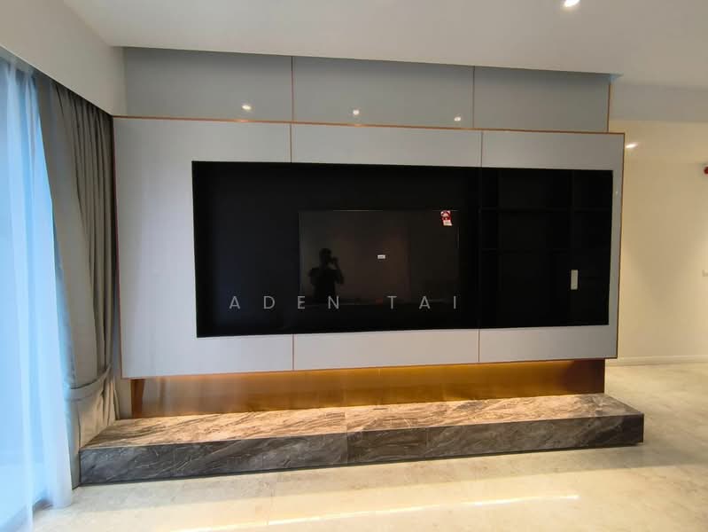 Service Residence for Rent at TRX Residences - Aden Tai - Living Room - PropertyGuru.com.my