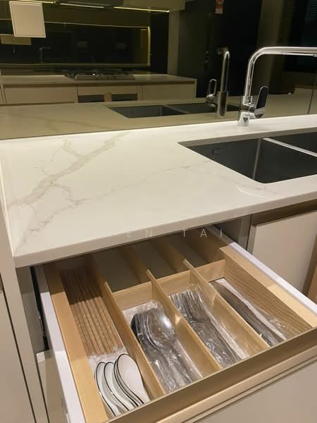 Service Residence for Rent at TRX Residences - Aden Tai - Kitchen - PropertyGuru.com.my