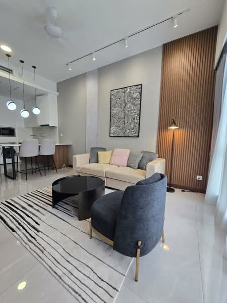 Service Residence for Rent at Core Residence @ TRX - Aden Tai - Living Room - PropertyGuru.com.my