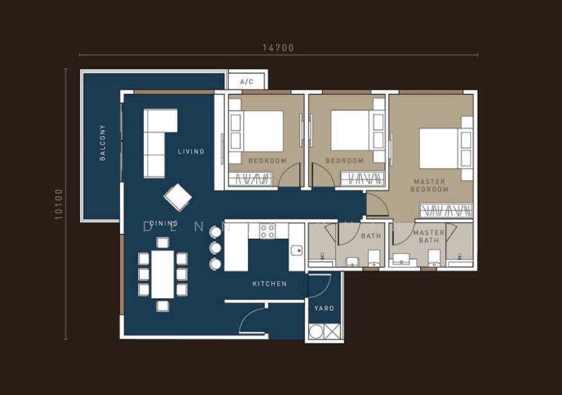 Met 1 Residences untuk Untuk Dijual - RM 1,080,000, Apr 2026 - PropertyGuru.com.my