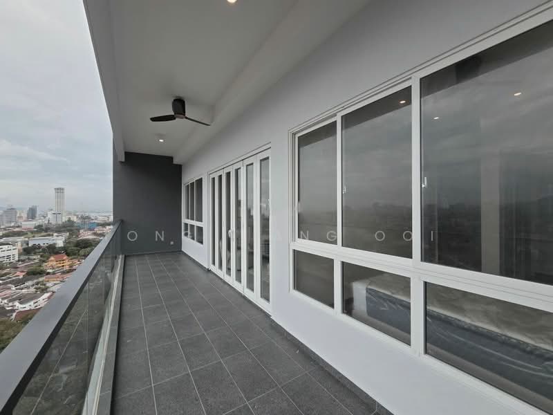 Condominium for Rent at Codrington Residence - Tong Liang Ooi - Balcony - PropertyGuru.com.my