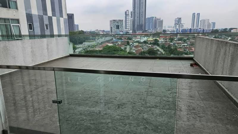 Service Residence for Rent at Paragon Suites @ CIQ - Le Ching . - Balcony - PropertyGuru.com.my