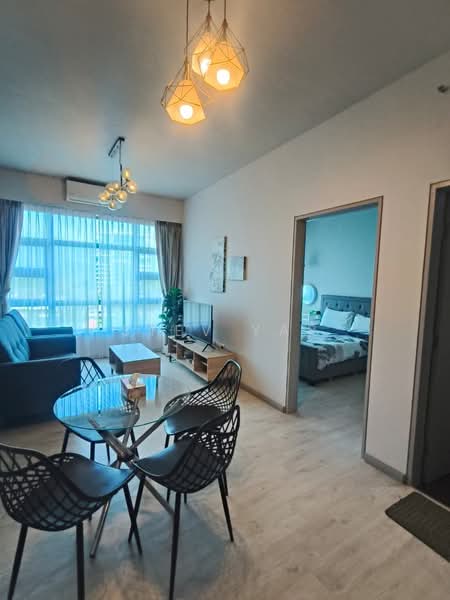 Servis Apartment untuk Disewa di Jesselton Quay CityPads - Stev Yap - Living Room - PropertyGuru.com.my