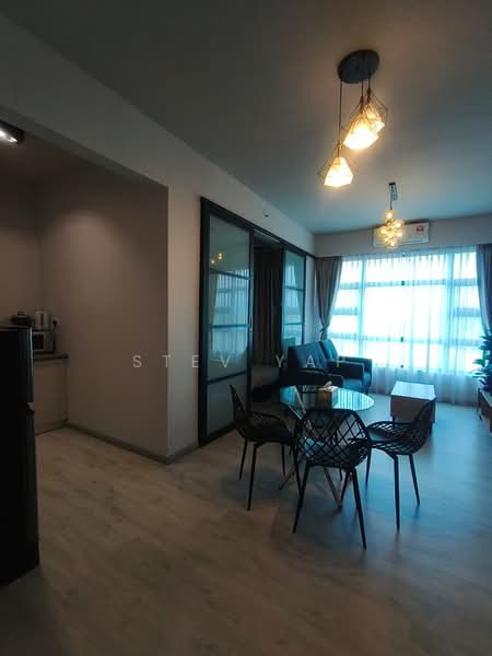 Servis Apartment untuk Disewa di Jesselton Quay CityPads - Stev Yap - Living Room - PropertyGuru.com.my