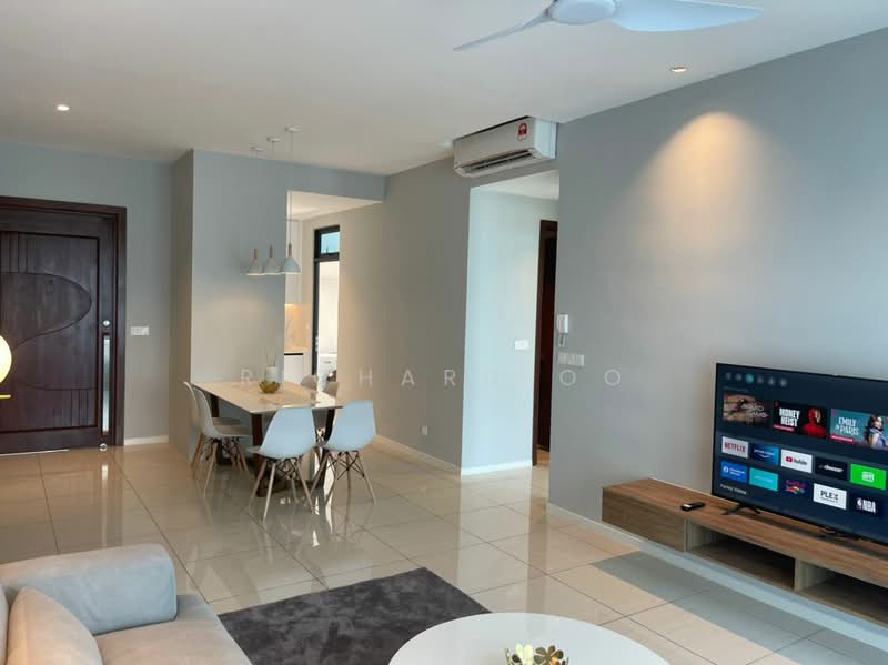 Kondominium untuk Disewa di Queens Residences Q1 @ Queens Waterfront - Richard Oo - Living Room - PropertyGuru.com.my