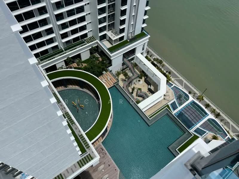 Kondominium untuk Disewa di Queens Residences Q1 @ Queens Waterfront - Richard Oo - Poolview - PropertyGuru.com.my