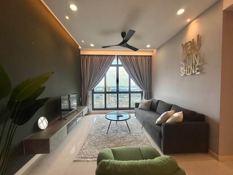 Service Residence for Rent at Setia Sky 88 - Vison Foo - Living Room - PropertyGuru.com.my