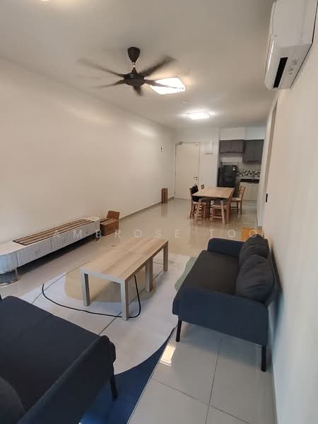 Service Residence for Sale at D'Cosmos Residences - Ambrose Too - Living Room - PropertyGuru.com.my
