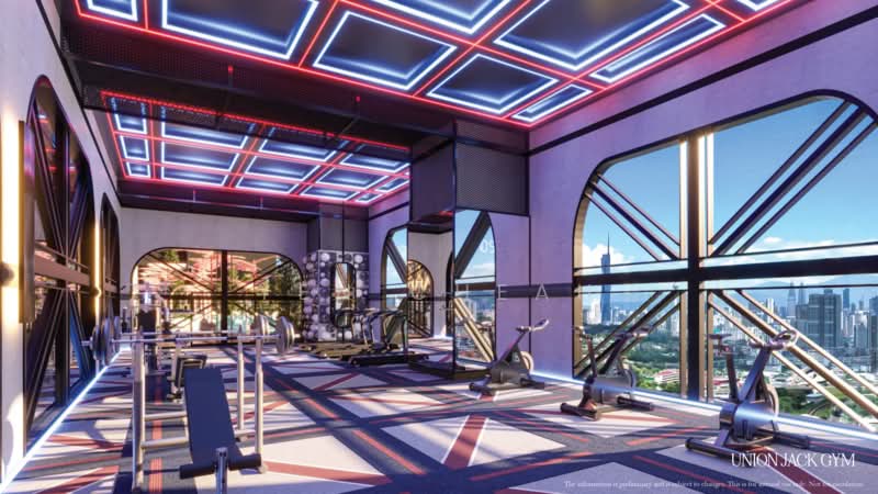 Servis Apartment untuk Dijual di Arte Star - Yen Cheah - Gym - PropertyGuru.com.my